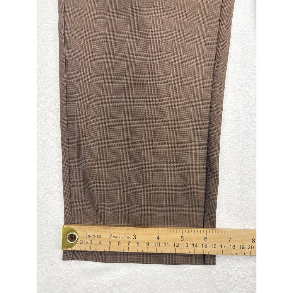 Athleta Paperbag Belted Pleated Trousers Size 0 Brown - Picture 13 of 13